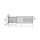 Face milling FMR03 FMR03-016/025/032/040/050/-XP16/25/32/-RD08/10/12-02/02C/03/04 - Makotools Industrial Supply Tools for Metal Cutting